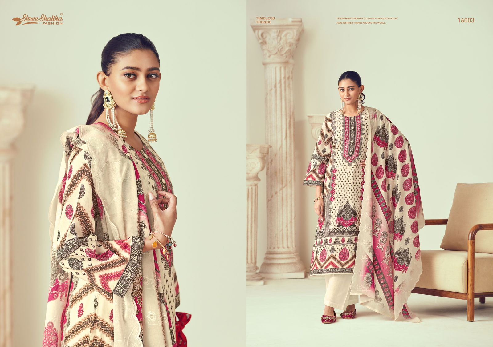 Mannat Vol 16 By Shree Shalika Lawn Cotton Dress Material Exporters In India